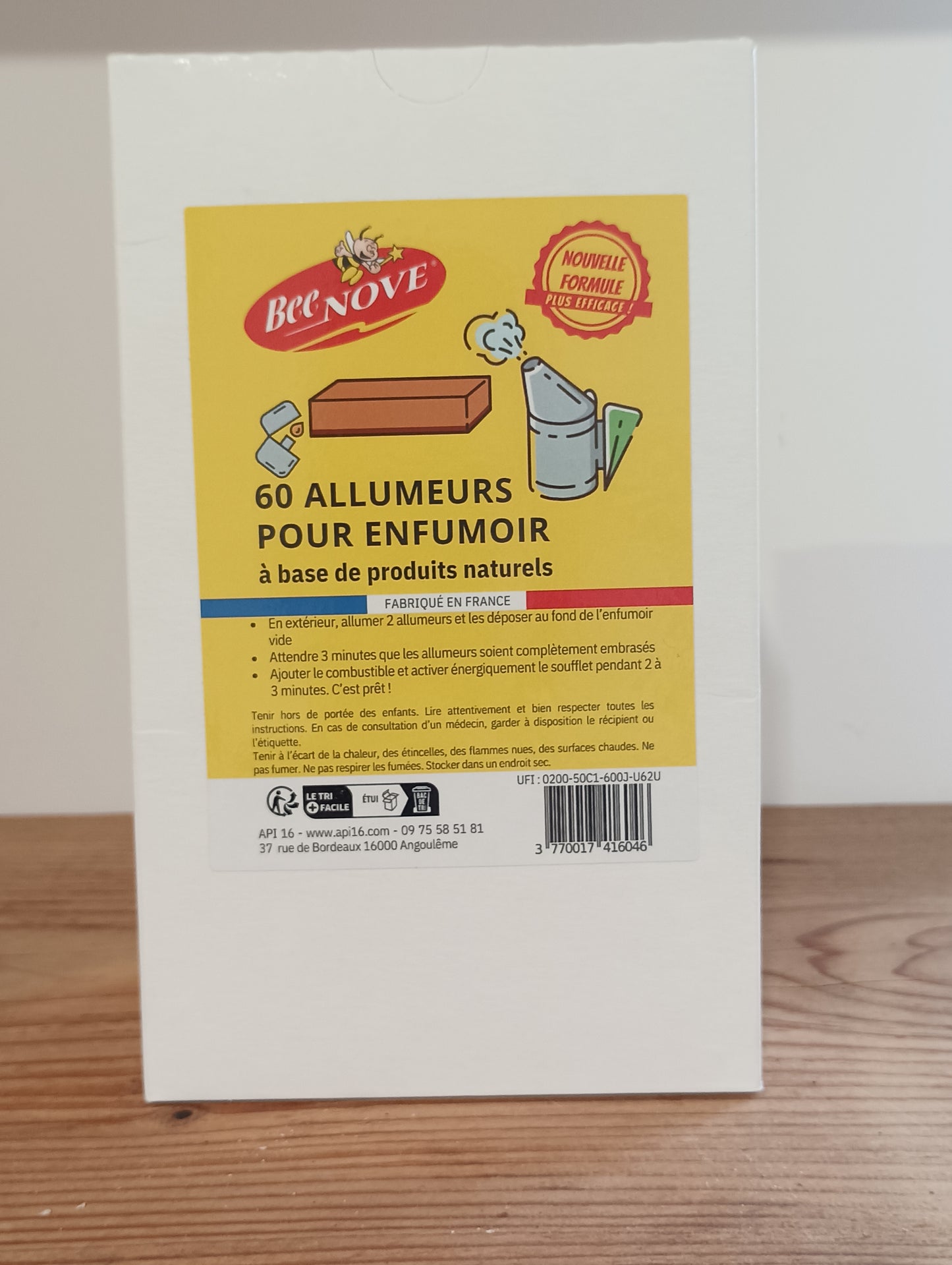 Allume enfumoir Fum'Start (par 100 bâtonnets)
