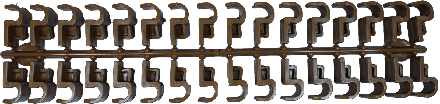 Clips pour hausse plastique Nicot (par 32)