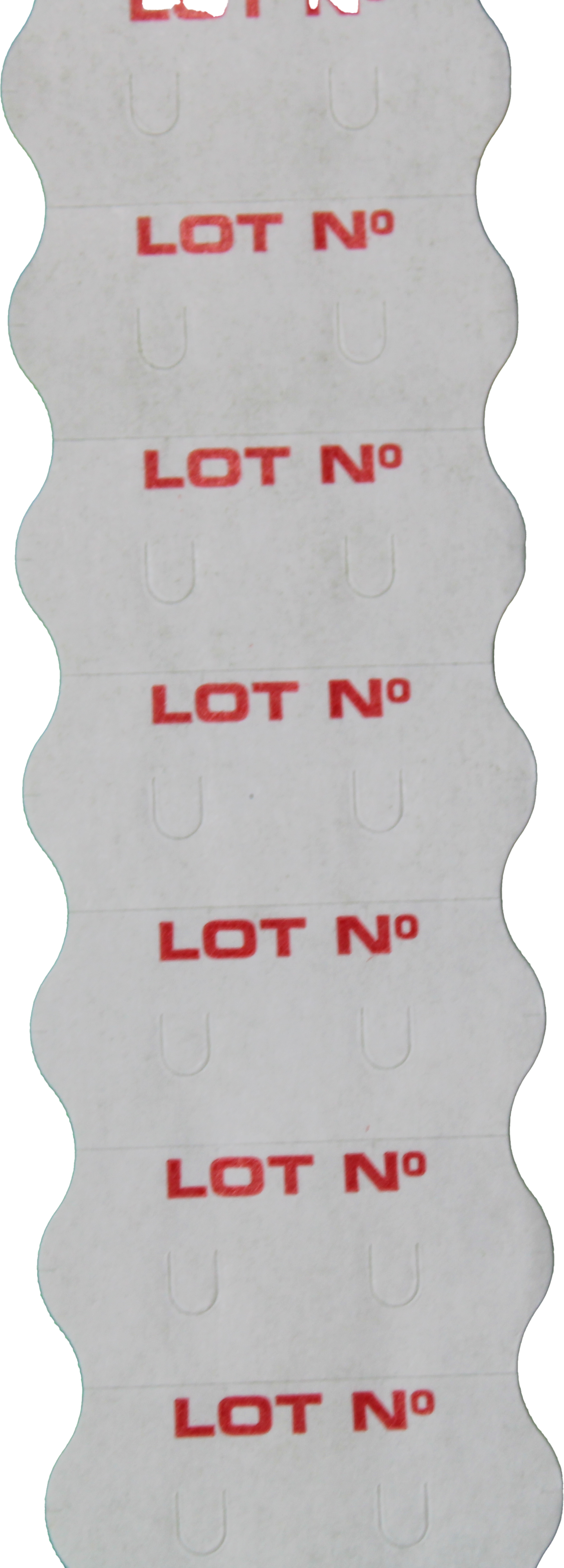 Etiquettes Lot N pour étiqueteuse (par 1000)