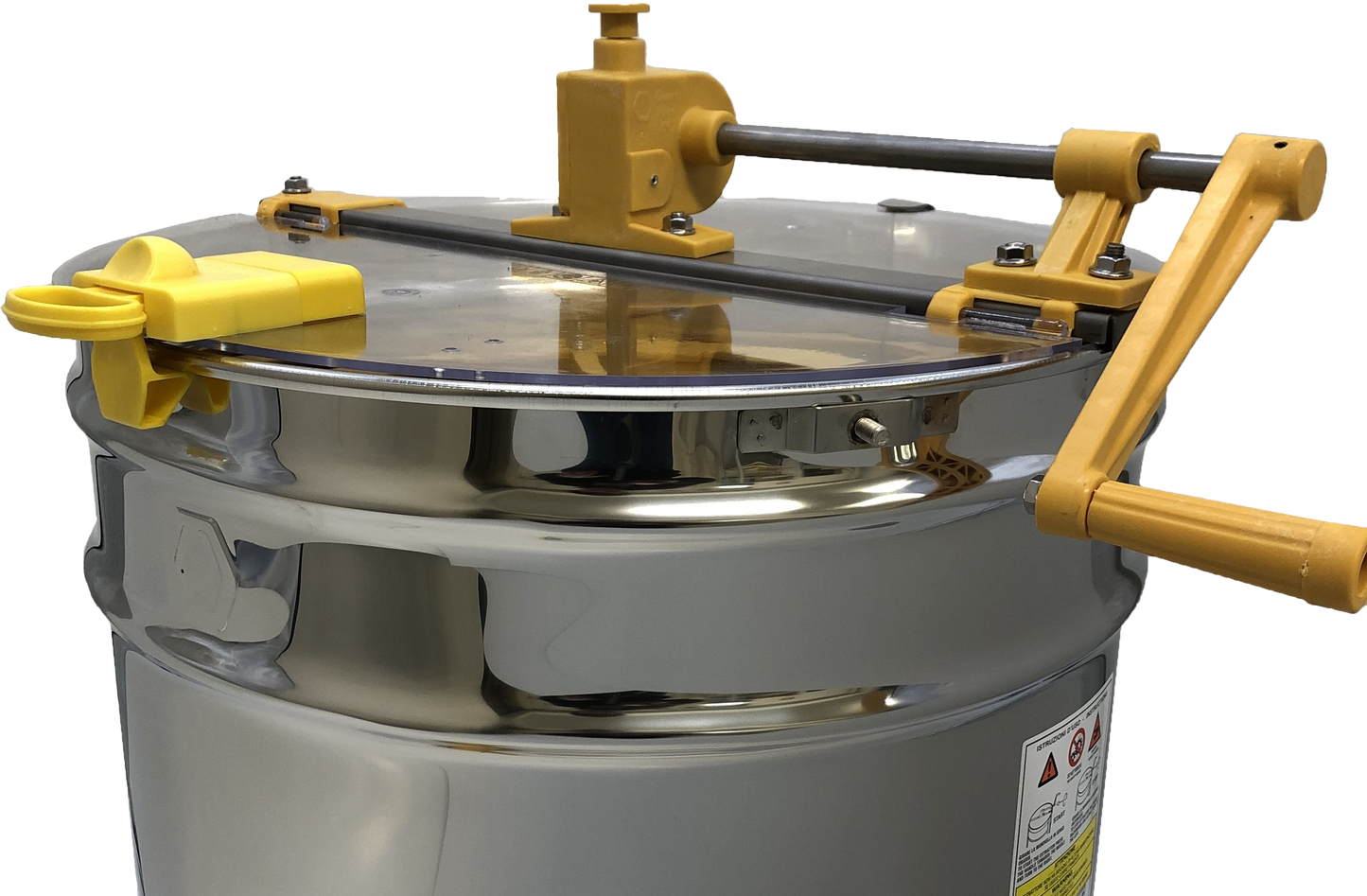 Extracteur manuel radiaire - 9 cadres Dadant hausse