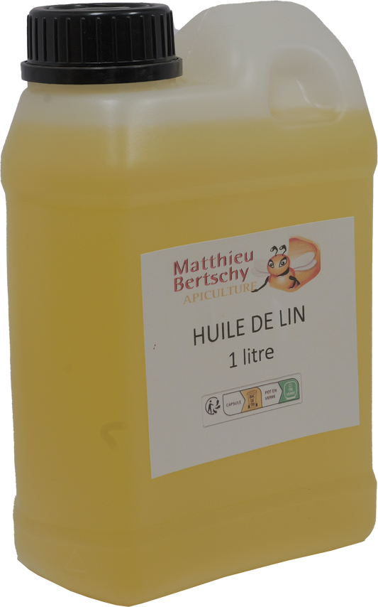 Huile de lin en vrac (au litre)