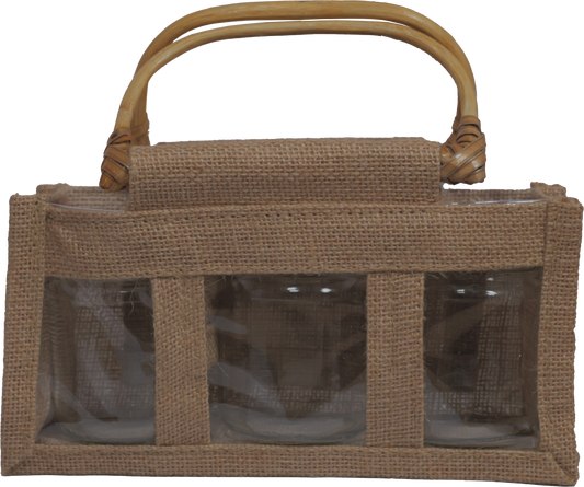 Panier toile de jute 3x 500g