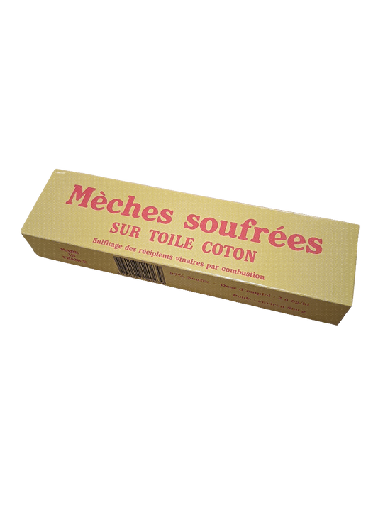 Mèches soufrées - boîte de 12 (500g)